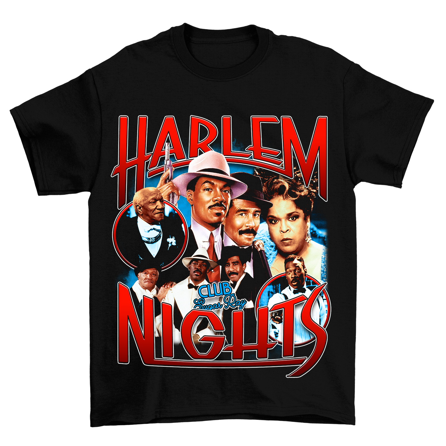 "Harlem Nights" Tee (Black)