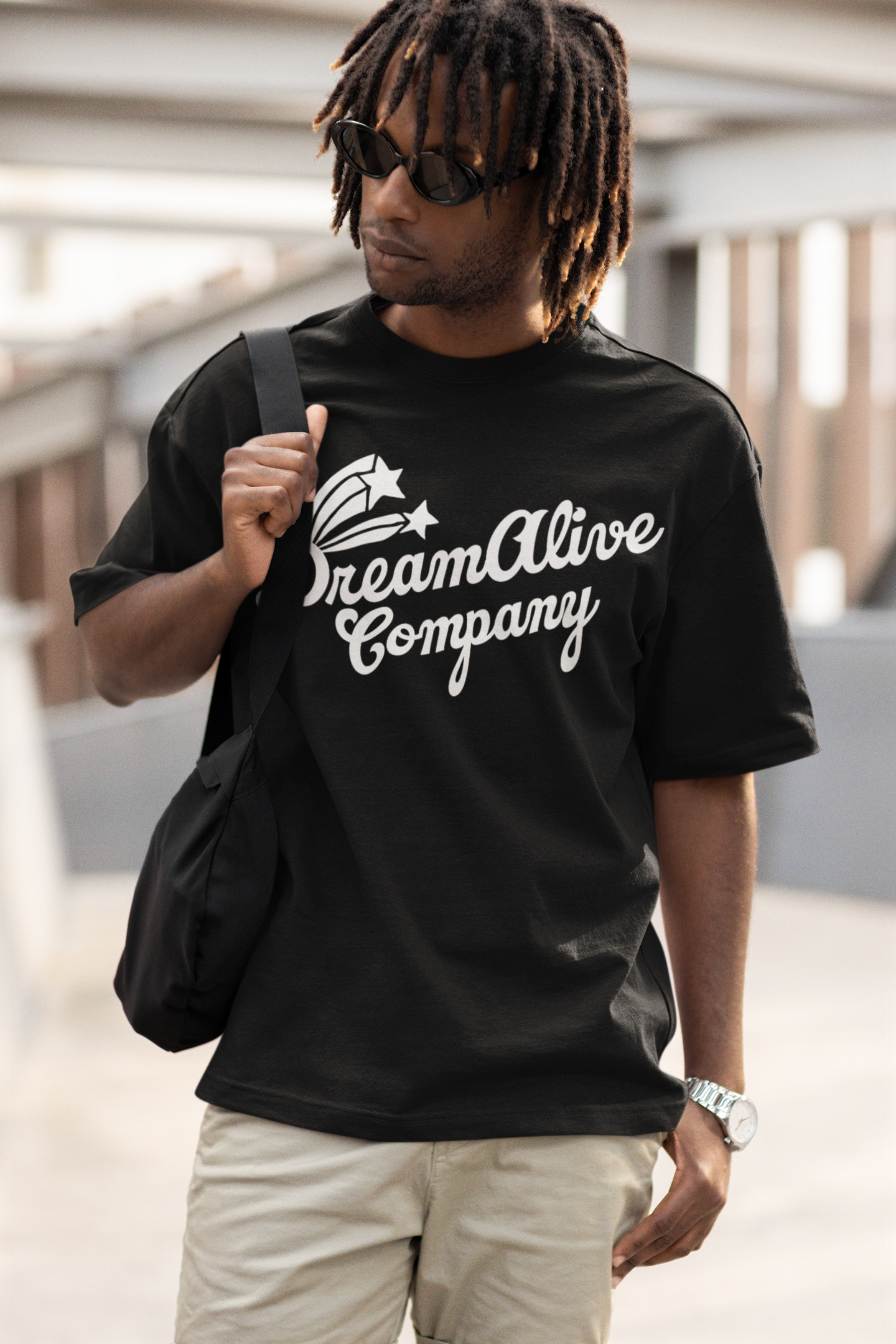 “League Logo” Tee (Black)