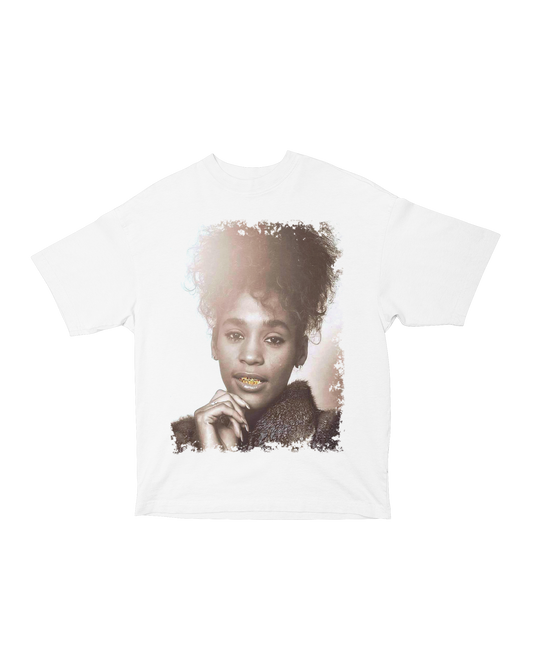 “Young Whitney” Tee (White)