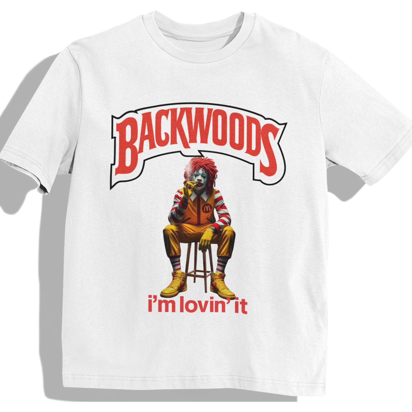 “Backwoods” Tee (White)