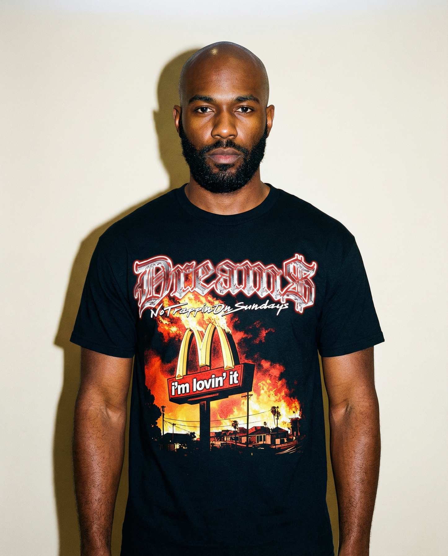 “Dreams on Fire” Tee (Black)