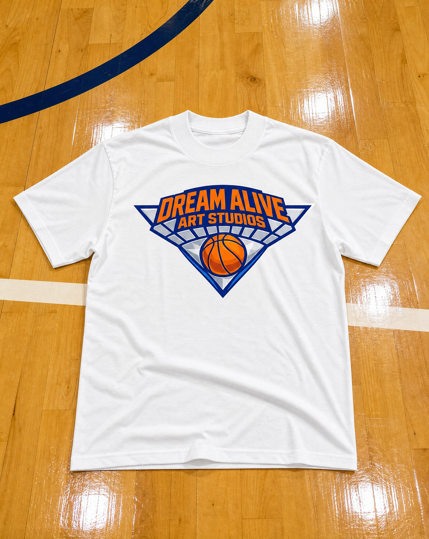 Art Studios "Knicks" Tee (White)