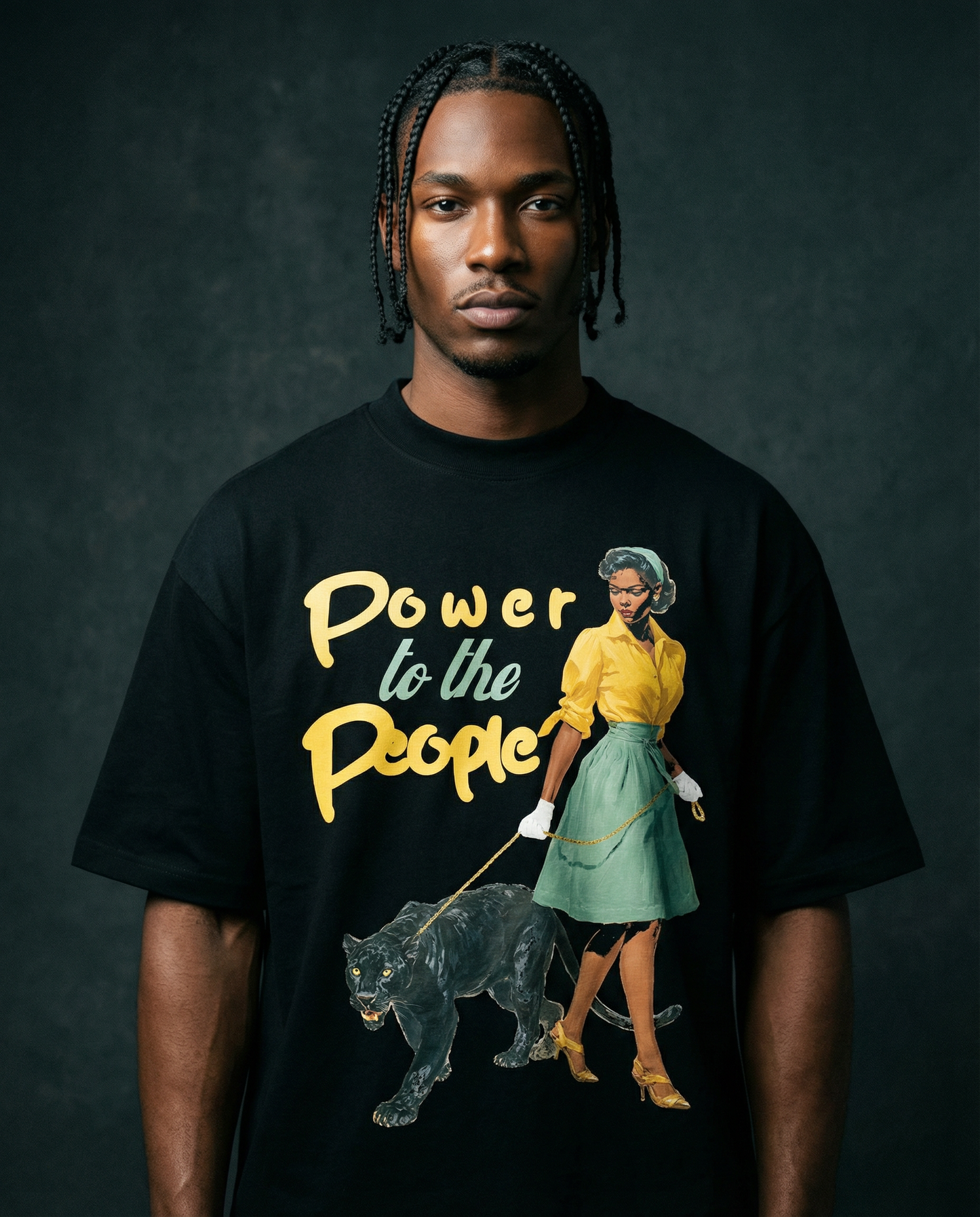 "Power to the People" Tee (Black)