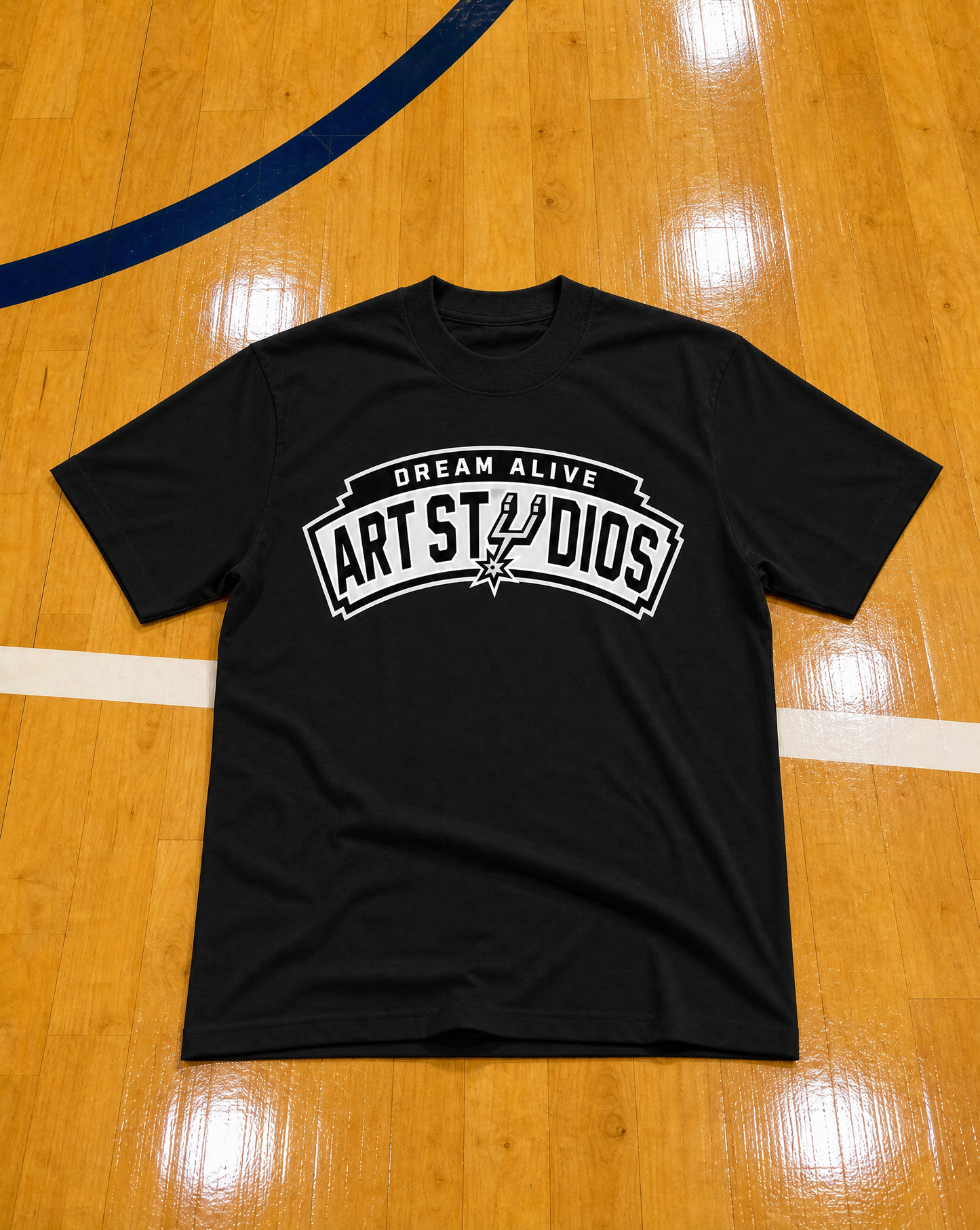 Art Studios "Spurs" Tee (Black)