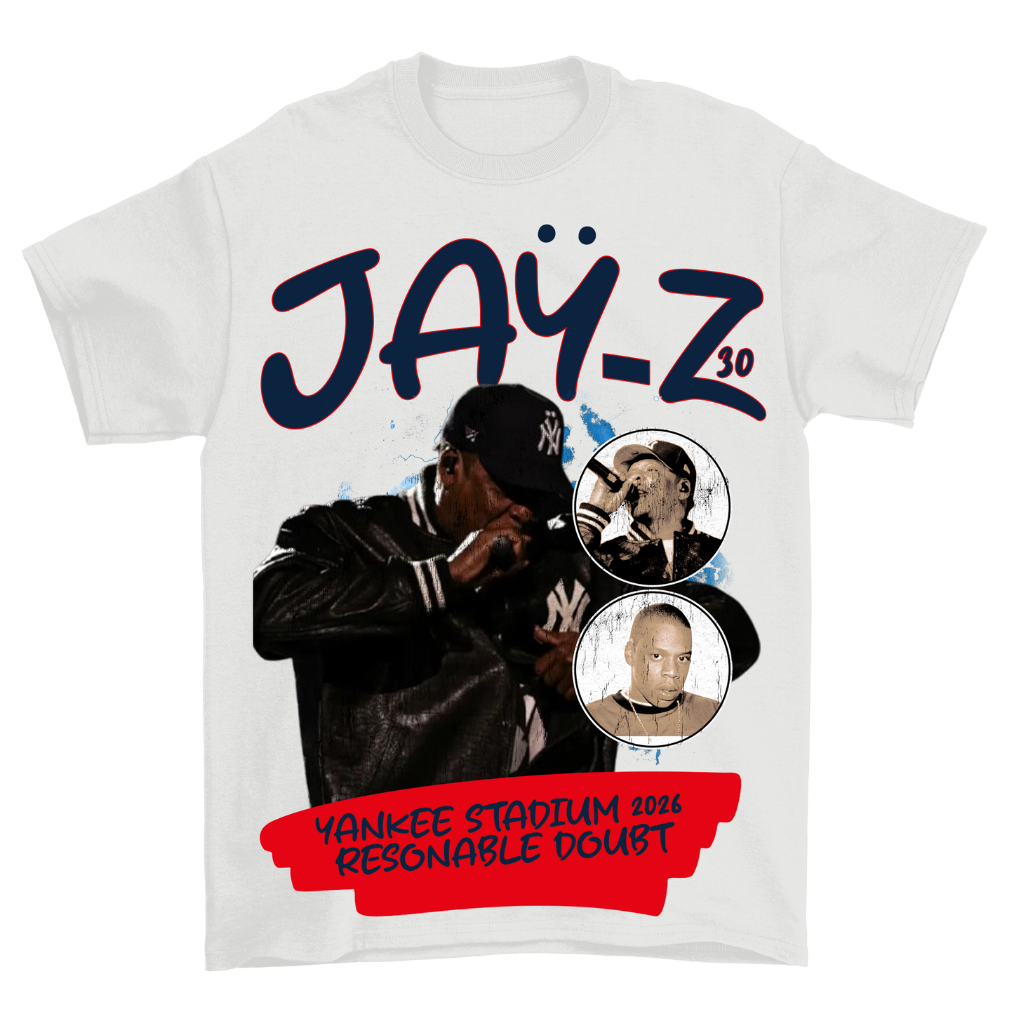 Resonable Doubt 30 Tee (White) *LIMITED EDITION*