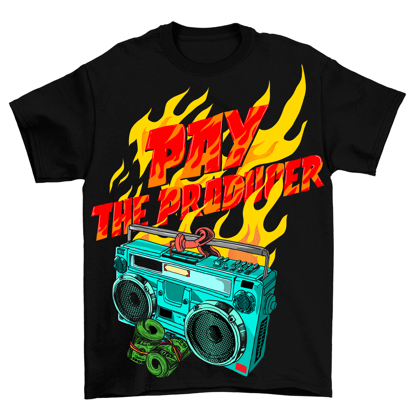 "Radio Fire" Tee (Black)