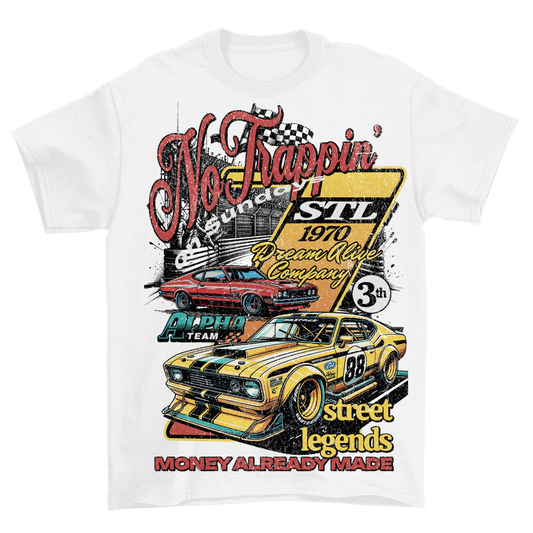 N.T.O.S "Street Racer" Tee (White)