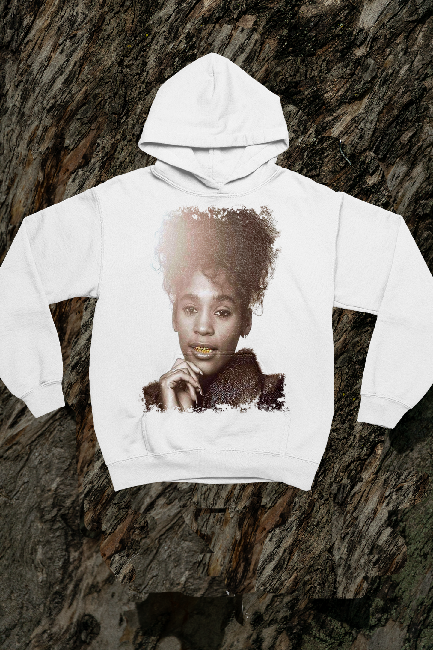 "Young Whitney" Hoodie (White)