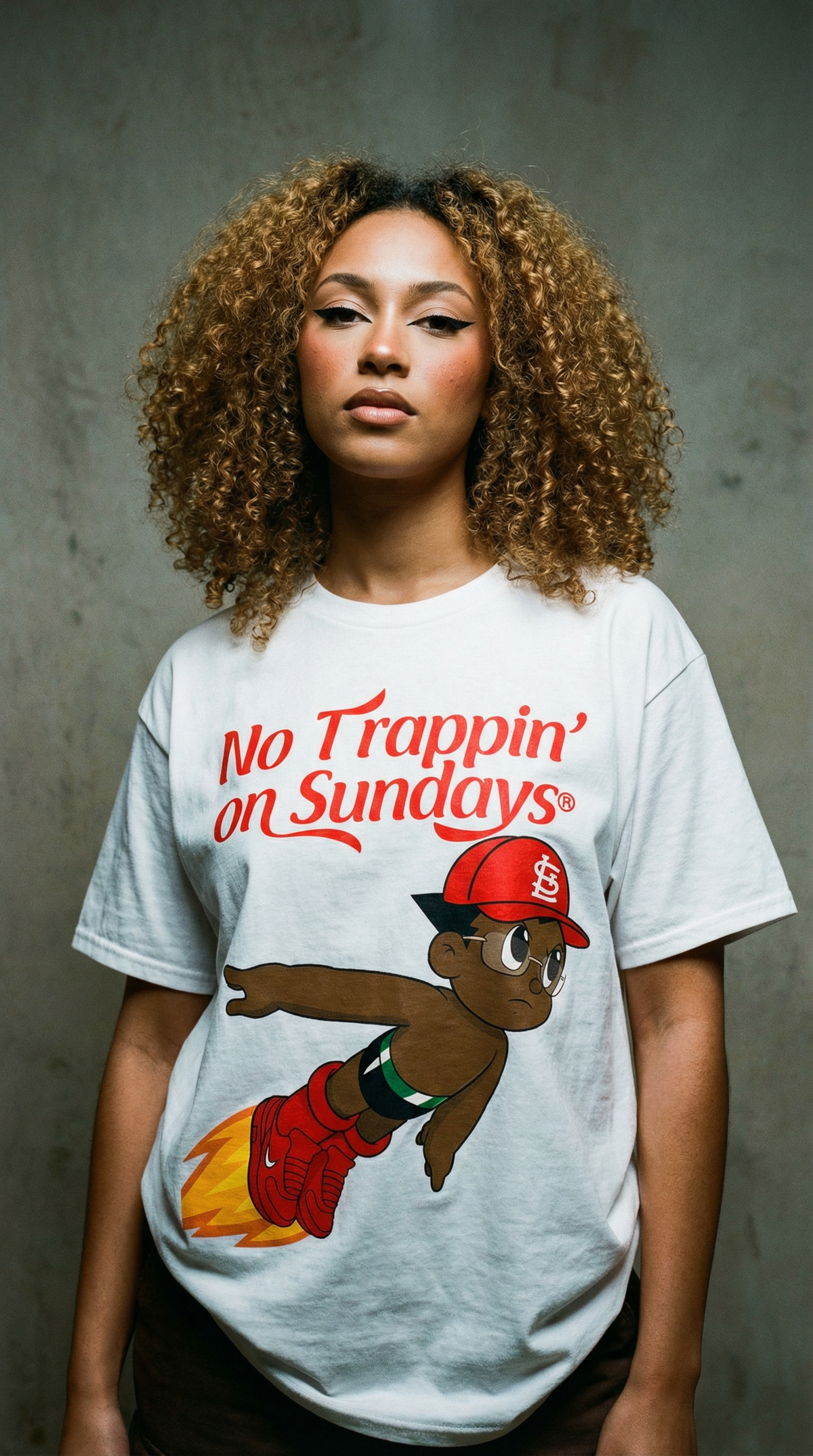 “Kid Lou” Tee (White)